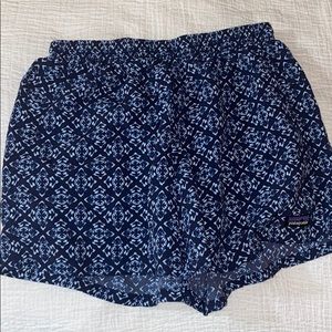Patagonia geometric shorts